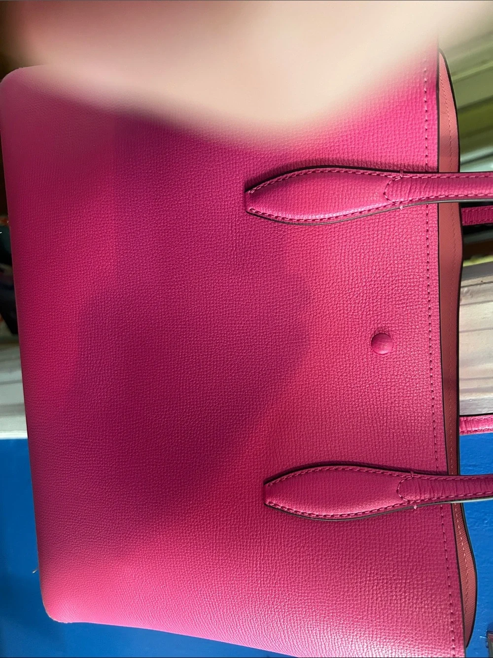 kate spade Pink Structured Leather Tote